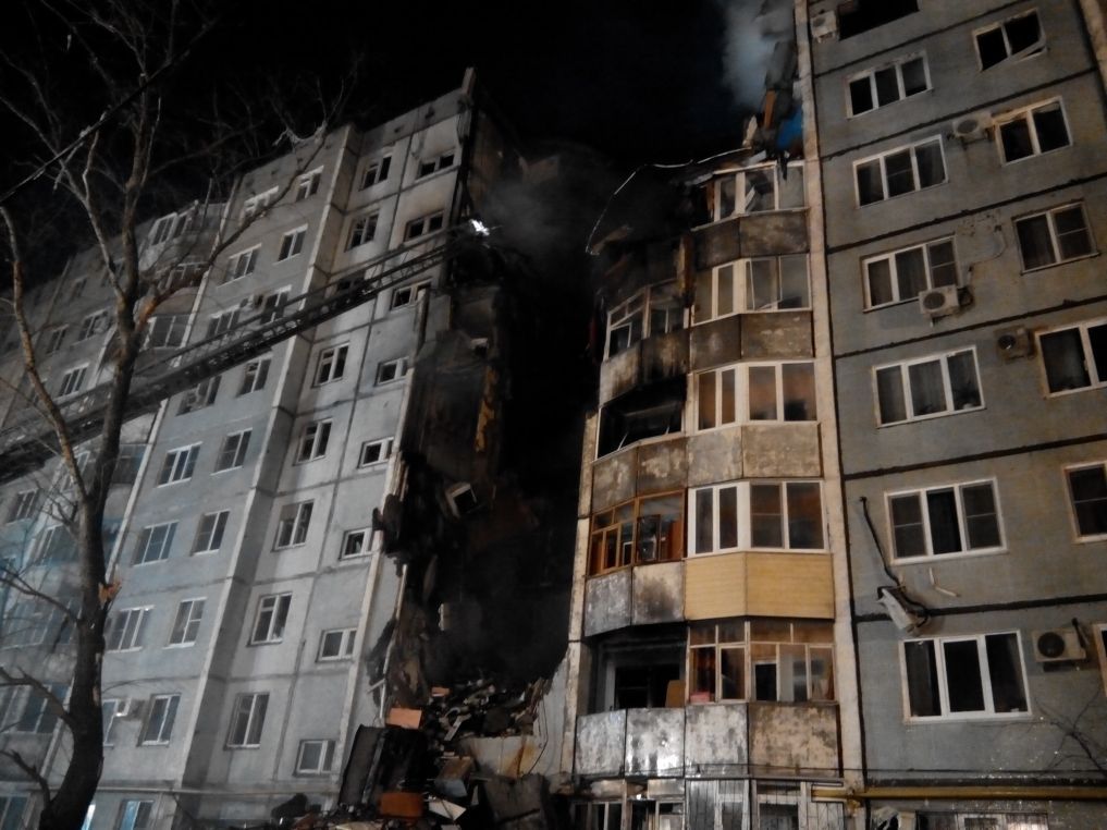 В Волгограде случилось обрушение жилого дома
